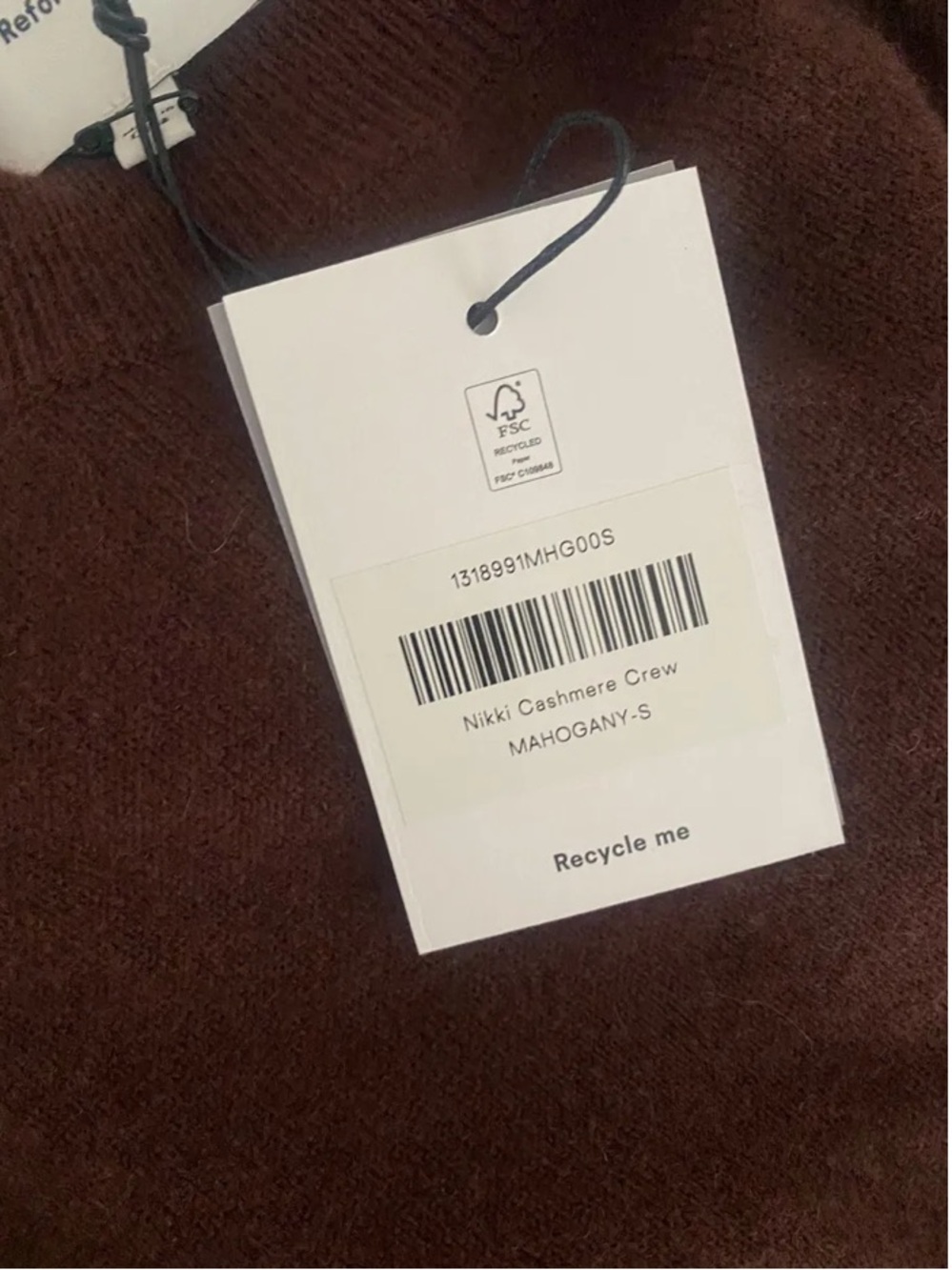 Reformation Nikki cashmere crew - Picture 6 of 7